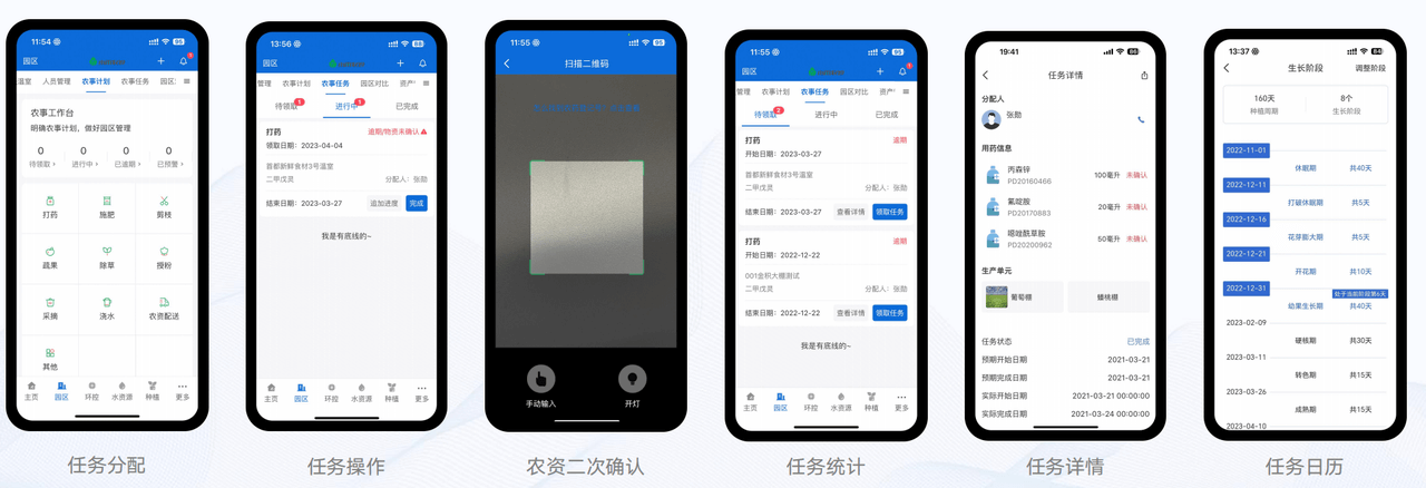 农业管理系统界面