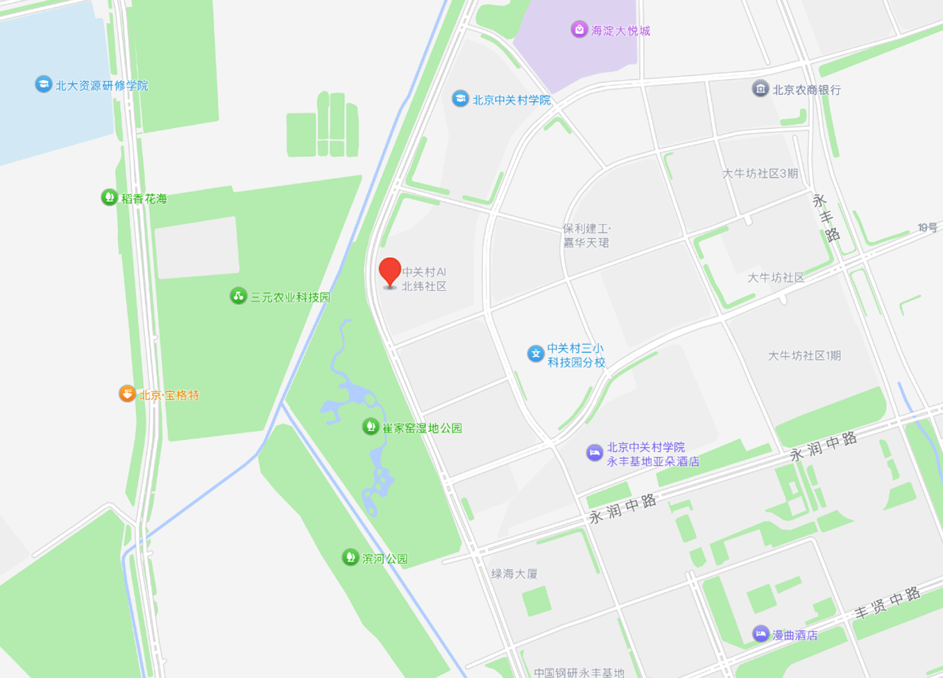 北京总公司地图